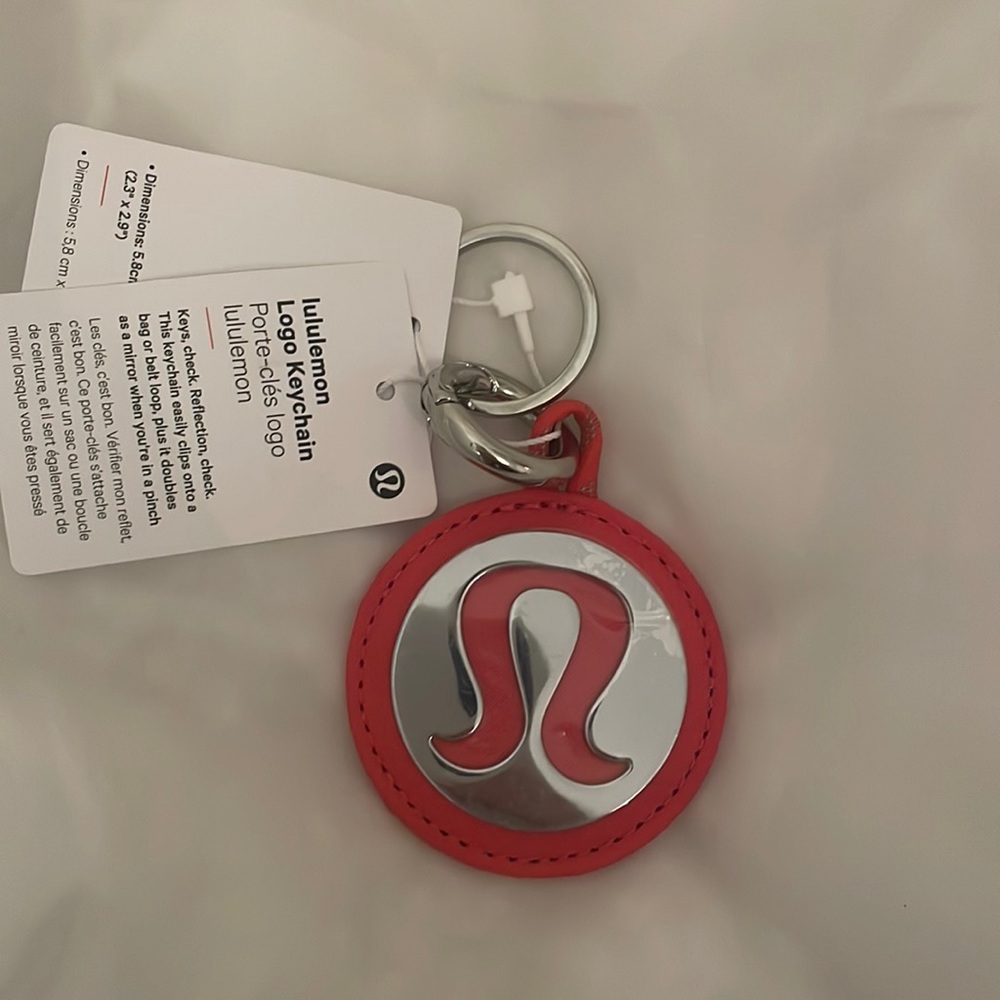 NTW lululemon logo keychain